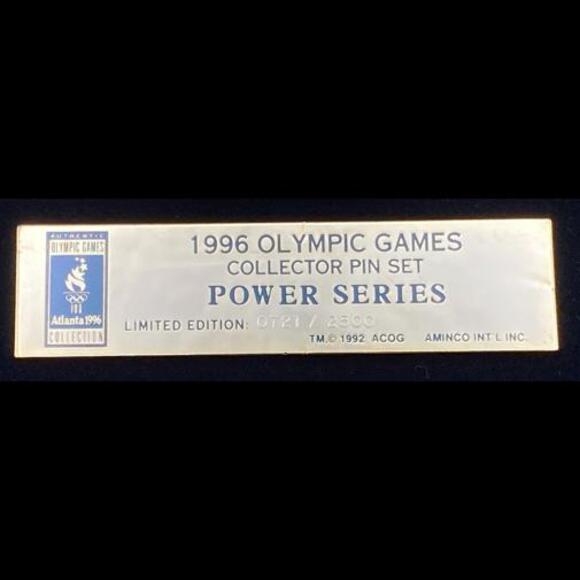 1996 Atlanta Summer Olympics ~ Power Series Limited Edition Collector Pin Set - Picture 6 of 9